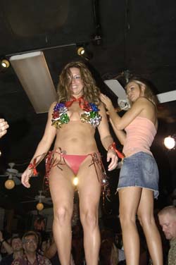 Hogs Breath Saloon Home Made Bikini Contest 2005 photo - Duval Street, Key West